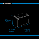 ECTIVE DC 120 AGM Deep Cycle 120Ah Versorgungsbatterien (USt-befreit nach §12 Abs.3 Nr. 1 S.1 UStG)