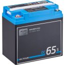 ECTIVE DC 65S AGM Deep Cycle mit LCD-Anzeige 65Ah...