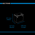 ECTIVE DC 65S AGM Deep Cycle mit LCD-Anzeige 65Ah Versorgungsbatterie (USt-befreit nach §12 Abs.3 Nr. 1 S.1 UStG)