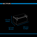 ECTIVE DC 75S AGM Deep Cycle mit LCD-Anzeige 75Ah Versorgungsbatterie (USt-befreit nach §12 Abs.3 Nr. 1 S.1 UStG)