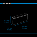 ECTIVE DC 150 AGM Slim 12V Versorgungsbatterie 150Ah (USt-befreit nach §12 Abs.3 Nr. 1 S.1 UStG)