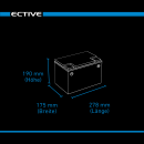 ECTIVE DC 70 Gel Deep Cycle 70Ah Versorgungsbatterie (USt-befreit nach §12 Abs.3 Nr. 1 S.1 UStG)