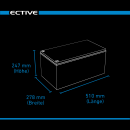 ECTIVE DC 240 GEL Deep Cycle 240Ah Versorgungsbatterie (USt-befreit nach §12 Abs.3 Nr. 1 S.1 UStG)