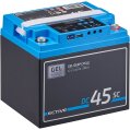 ECTIVE DC 45SC GEL Deep Cycle mit PWM-Ladegerät und LCD-Anzeige 45Ah Versorgungsbatterie (USt-befreit nach §12 Abs.3 Nr. 1 S.1 UStG)