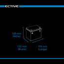 ECTIVE DC 38S GEL Deep Cycle mit LCD-Anzeige 38Ah Versorgungsbatterie (USt-befreit nach §12 Abs.3 Nr. 1 S.1 UStG)