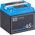 ECTIVE DC 45S GEL Deep Cycle mit LCD-Anzeige 45Ah Versorgungsbatterie (USt-befreit nach §12 Abs.3 Nr. 1 S.1 UStG)