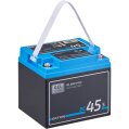 ECTIVE DC 45S GEL Deep Cycle mit LCD-Anzeige 45Ah Versorgungsbatterie (USt-befreit nach §12 Abs.3 Nr. 1 S.1 UStG)