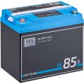 ECTIVE DC 85S GEL Deep Cycle mit LCD-Anzeige 85Ah Versorgungsbatterie (USt-befreit nach §12 Abs.3 Nr. 1 S.1 UStG)