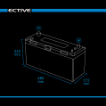 ECTIVE LC 200 Marine LT IP67 LiFePO4 Lithium Versorgungsbatterie