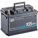 ECTIVE LC 105 Dual Versorgungsbatterie 105Ah 12V 1344Wh...