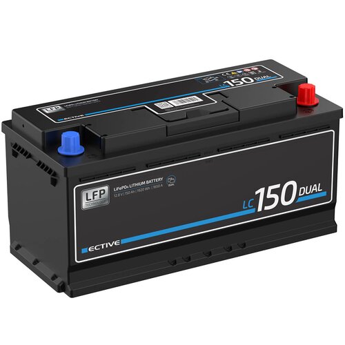 ECTIVE LC 150 Dual Versorgungsbatterie 150Ah 12V 1920Wh...